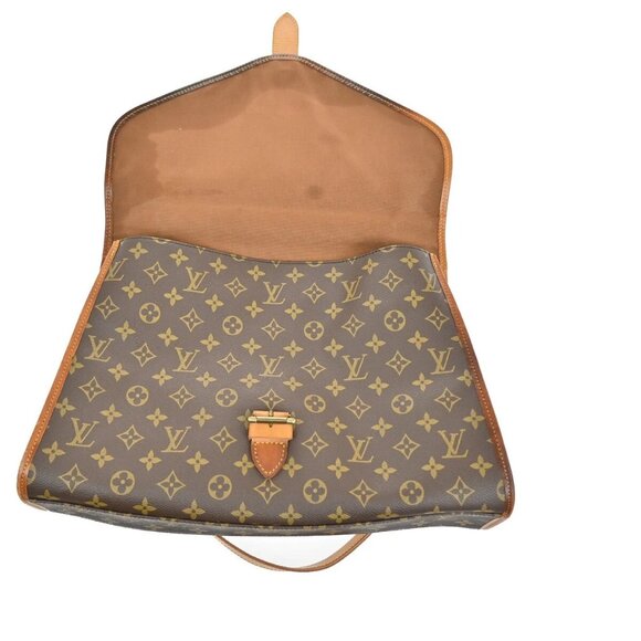 LOUIS VUITTON Beverly Hand Bag Briefcase Monogram Leather Brown - Picture 8 of 16